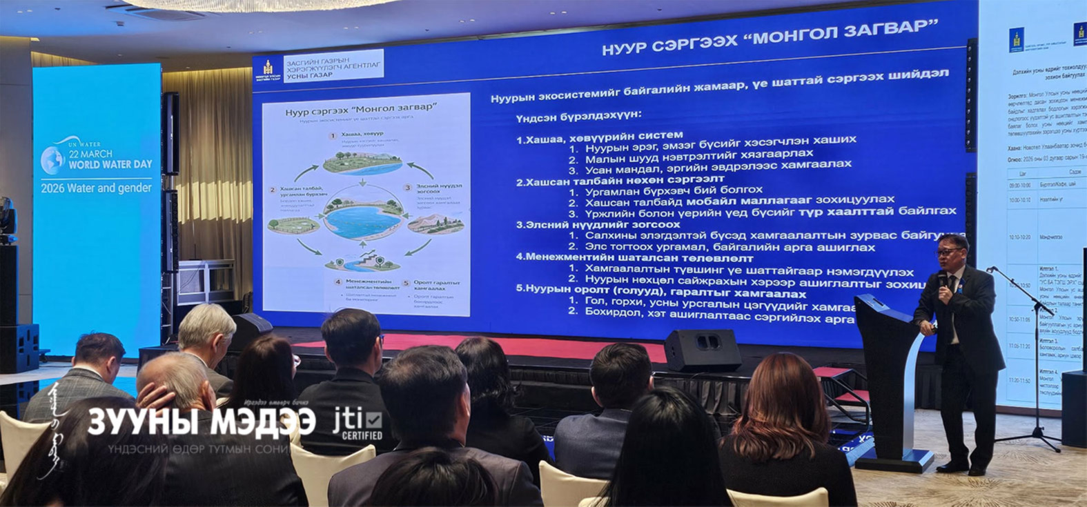 Усны нөөцийг жигд хуваарилах нь нийгэм, эдийн засгийн хөгжлийн суурь болно